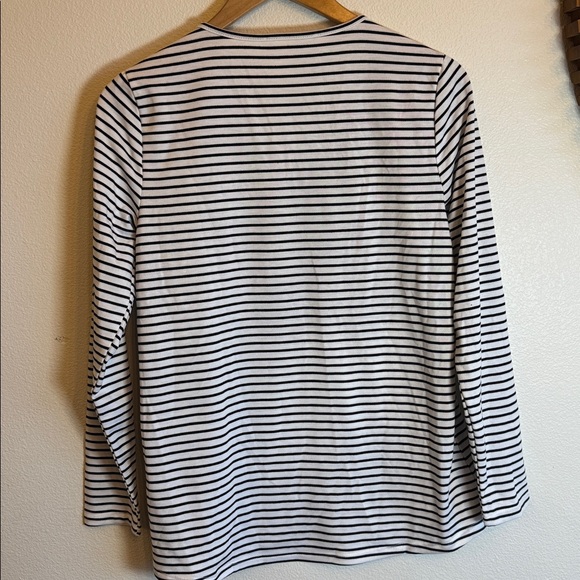 NWT Savanna Jane Marigold Embroidered Striped Top Size Small Boho Western Chic - Picture 3 of 6